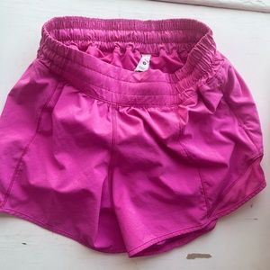 Sonic Pink Lululemon Hotty Hot Shorts